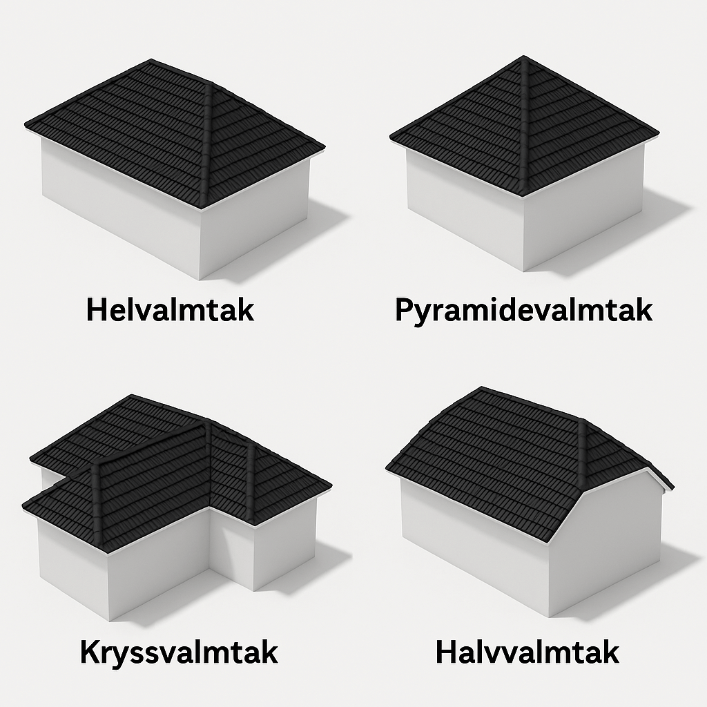Ulike typer valmtak